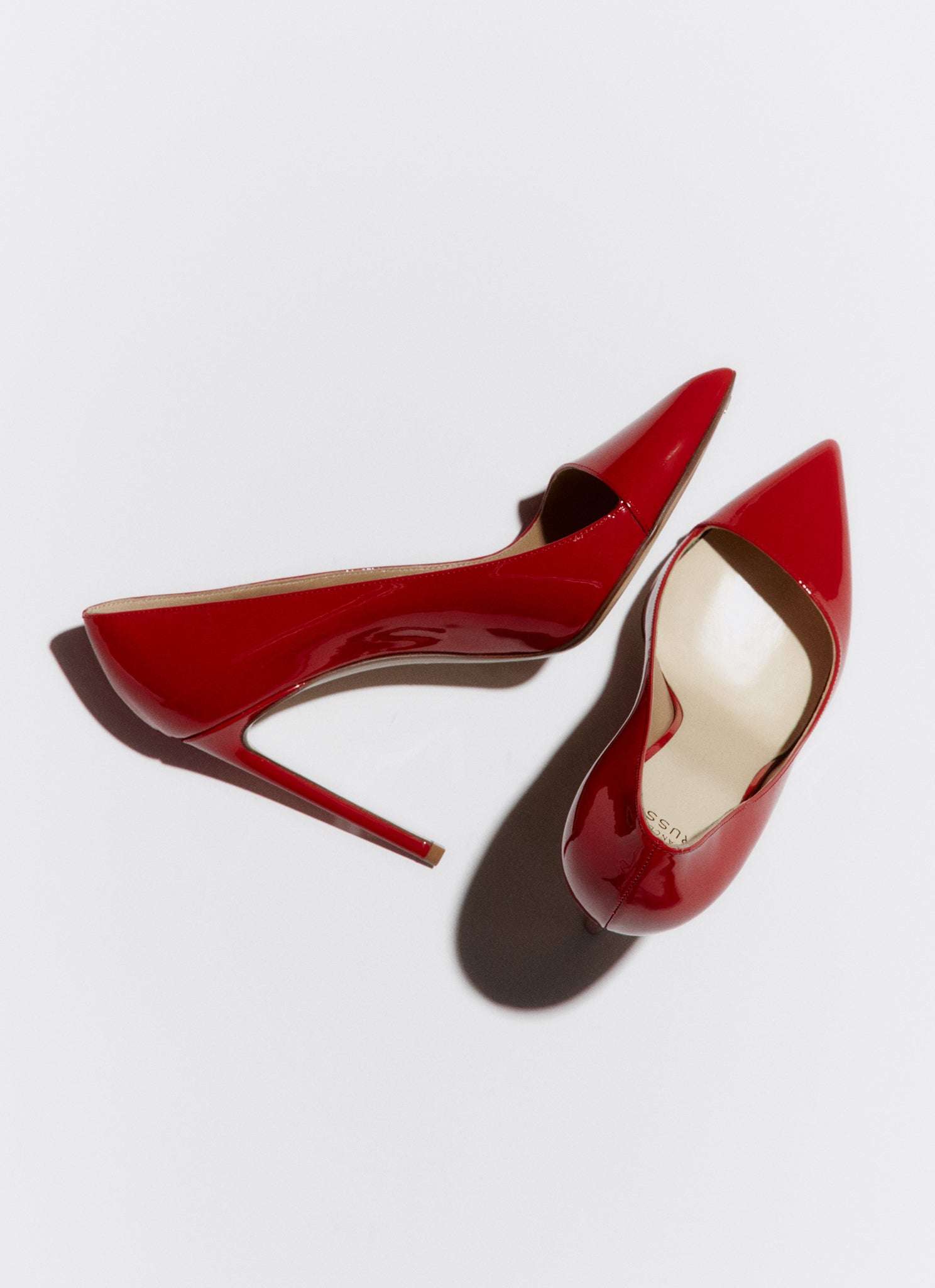 Asymmetric pump in patent red