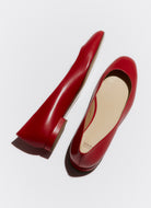 ballerina pelle rossa