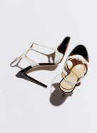 black white pump