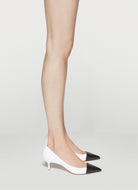 black white pump