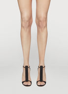 black sandal