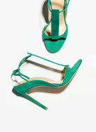 green sandal