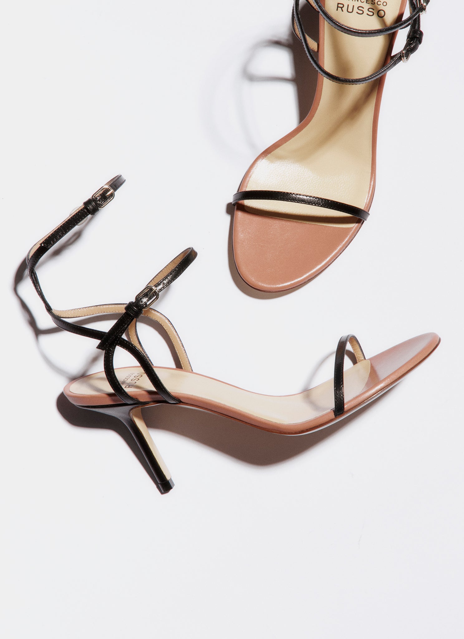 black sandal