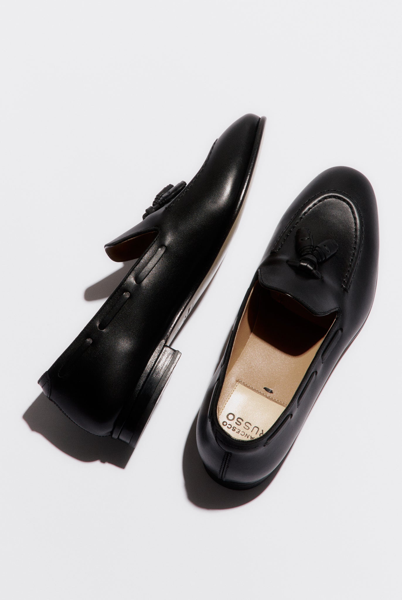black loafer