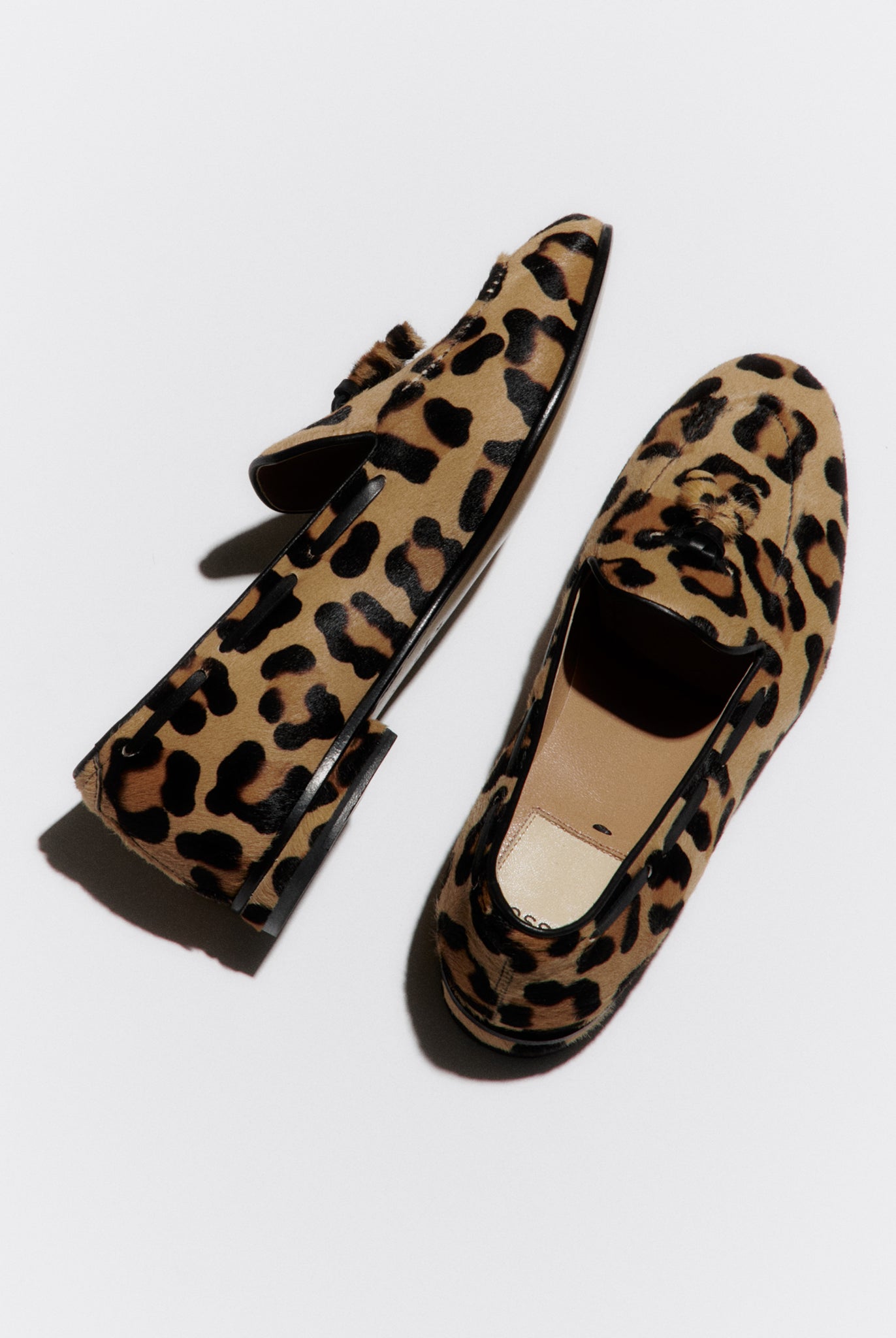 leopard loafer