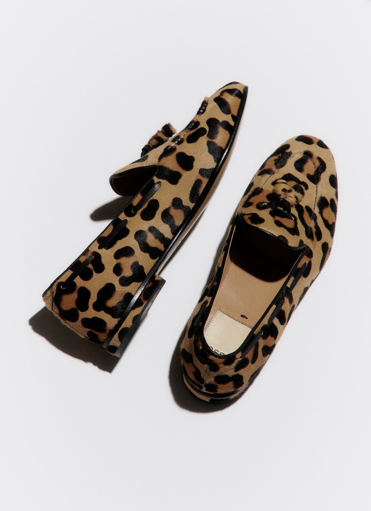 leopard loafer
