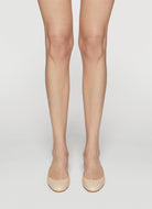 ballerina pelle beige