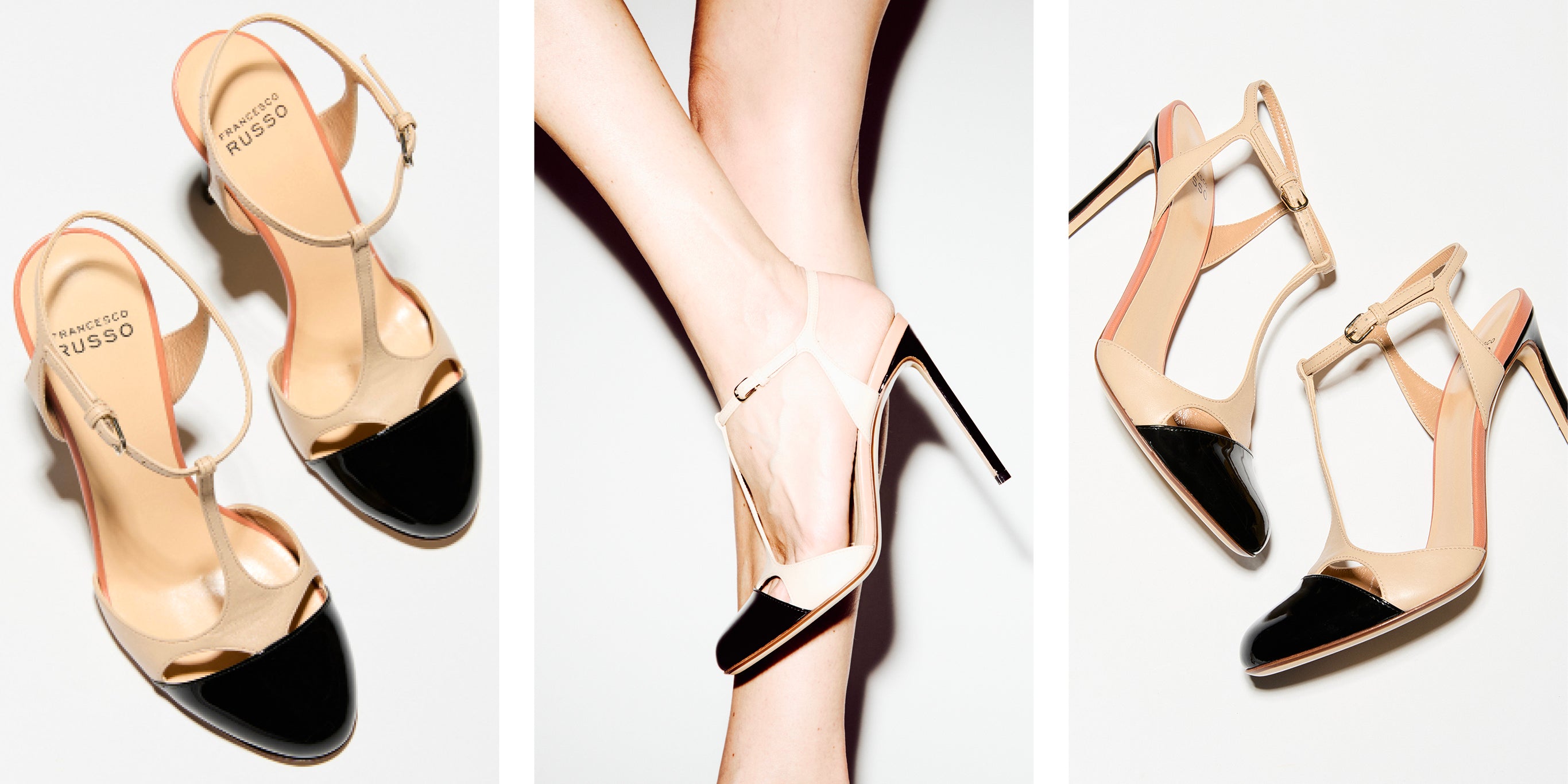 Francesco Russo ベージュ ポインテッドパンプス　37.5 Francesco Russo - Light Tan Suede Kitten Heel Mary Jane, 25mm