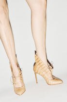 Laced up high pump archive