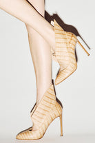 Laced up high pump archive
